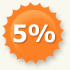 5%