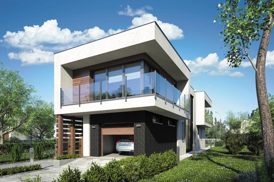 Projekt domu S-GL 1104 Modern House