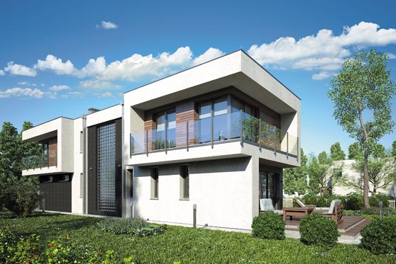 Projekt domu S-GL 1104 Modern House