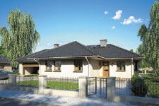 Projekt domu E-GL 259 Tęcza