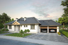 Projekt domu E-GL 323 Leon