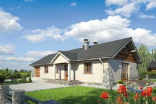 Projekt domu E-GL 849 Brzask II