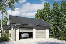 Projekt garażu Z 10