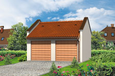 Projekt garażu Z 12