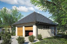 Projekt garażu Z 18