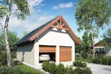 Projekt garażu Z 19