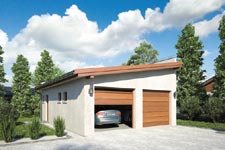 Projekt garażu Z 23