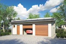 Projekt garażu Z 24