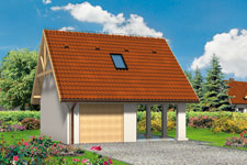 Projekt garażu Z 28