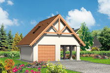 Projekt garażu Z 29