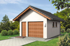Projekt garażu Z 32