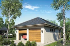 Projekt garażu Z 34