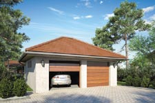 Projekt garażu Z 35