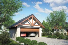 Projekt garażu Z 42